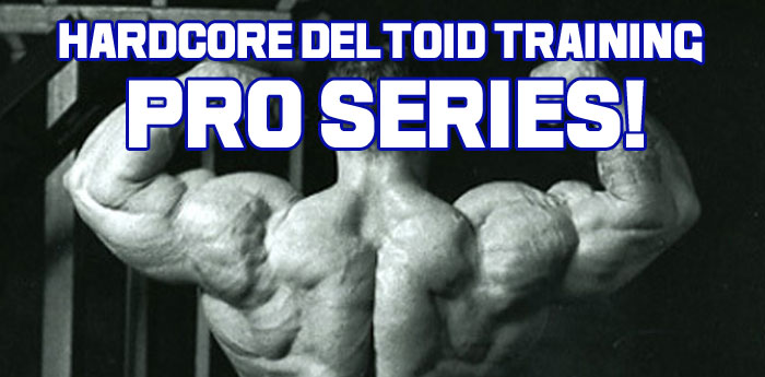 Hardcore Bodybuilding Deltoid Training